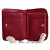 Image 8 : Saint Laurent Burgundy Leather Folio Compact Wallet