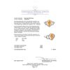 Image 5 : 1.97 ctw Spessartite Garnet And Diamond Ring - 14KT White Gold