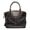 Image 1 : Louis Vuitton Black Suhali Leather Lockit PM Shoulder Bag