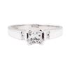 Image 2 : 0.67 ctw Diamond Ring - 14KT White Gold