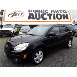 M2 --  2007 KIA RIO 5 SX , Black , 268272  KM's