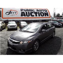 I2 --  2009 HONDA CIVIC EXL , Grey , 204163  KM's