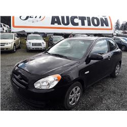I5 --  2009 HYUNDAI ACCENT SE , Black , 172606  KM's