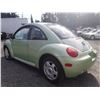 Image 4 : J6 --  2000 VW BEETLE , Green , 233883  KM's