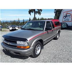 K2 --  2000 CHEVROLET S10 , Grey , 128686  KM's