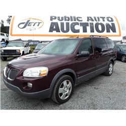 N1 --  2008 PONTIAC MONTANA , Red , 285636  KM's