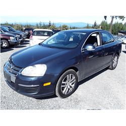 B4 --  2006 VW JETTA , Blue , 158797  KM's