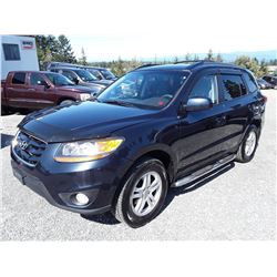 D6 --  2011 HYUNDAI SANTA FE , Blue , 125045  KM's