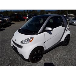B5 --  2011 SMART FORTWO , Grey , 69664  KM's