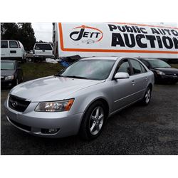 N5 --  2008 HYUNDAI SONATA GLS , Grey , 247792  KM's
