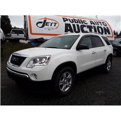 F5 --  2012 GMC ACADIA SLE , White , 129469  KM's
