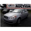 Image 1 : A11 --  2007 HY7UNDAI ACCENT , Silver , 92394  KM's - No Reserve