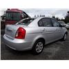 Image 3 : A11 --  2007 HY7UNDAI ACCENT , Silver , 92394  KM's - No Reserve