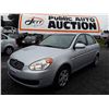 Image 1 : A10 --  2007 HYUNDAI ACCENT , Silver , 92039  KM's - No Reserve
