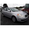 Image 2 : A10 --  2007 HYUNDAI ACCENT , Silver , 92039  KM's - No Reserve