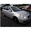 Image 2 : A8 --  2009 HYUNDAI ACCENT , Silver , 73144  KM's - No Reserve