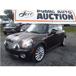 B1 --  2010 MINI COOPER , Brown , 156857  KM's