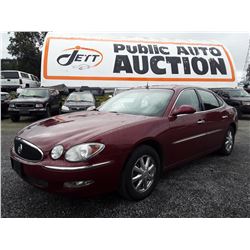 M1 --  2005 BUICK ALLURE CXL , Red , 172810  KM's