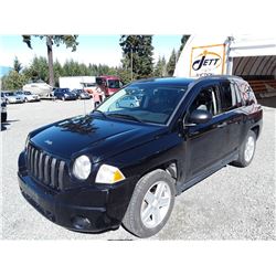 D6 --  2007 JEEP COMPASS , GREY , 157091  KM's