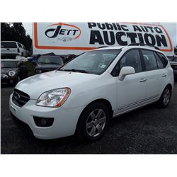 B5 --  2009 KIA RONDO , White , 258026  KM's