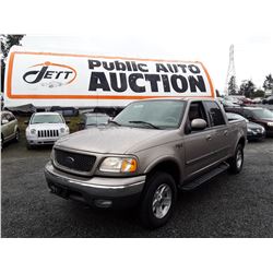 H1 --  2003 FORD F150 CREW CAB , Brown , 269425  KM's