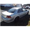 Image 3 : L4 -- 2002 CHRYSLER SEBRING LX SEDAN, BLUE, 212,900 KMS
