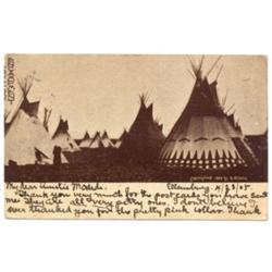 Blackfoot Encampment.