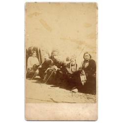 Sitting Bull and visitors.