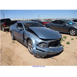 2006 - FORD MUSTANG // SALVAGE TITLE