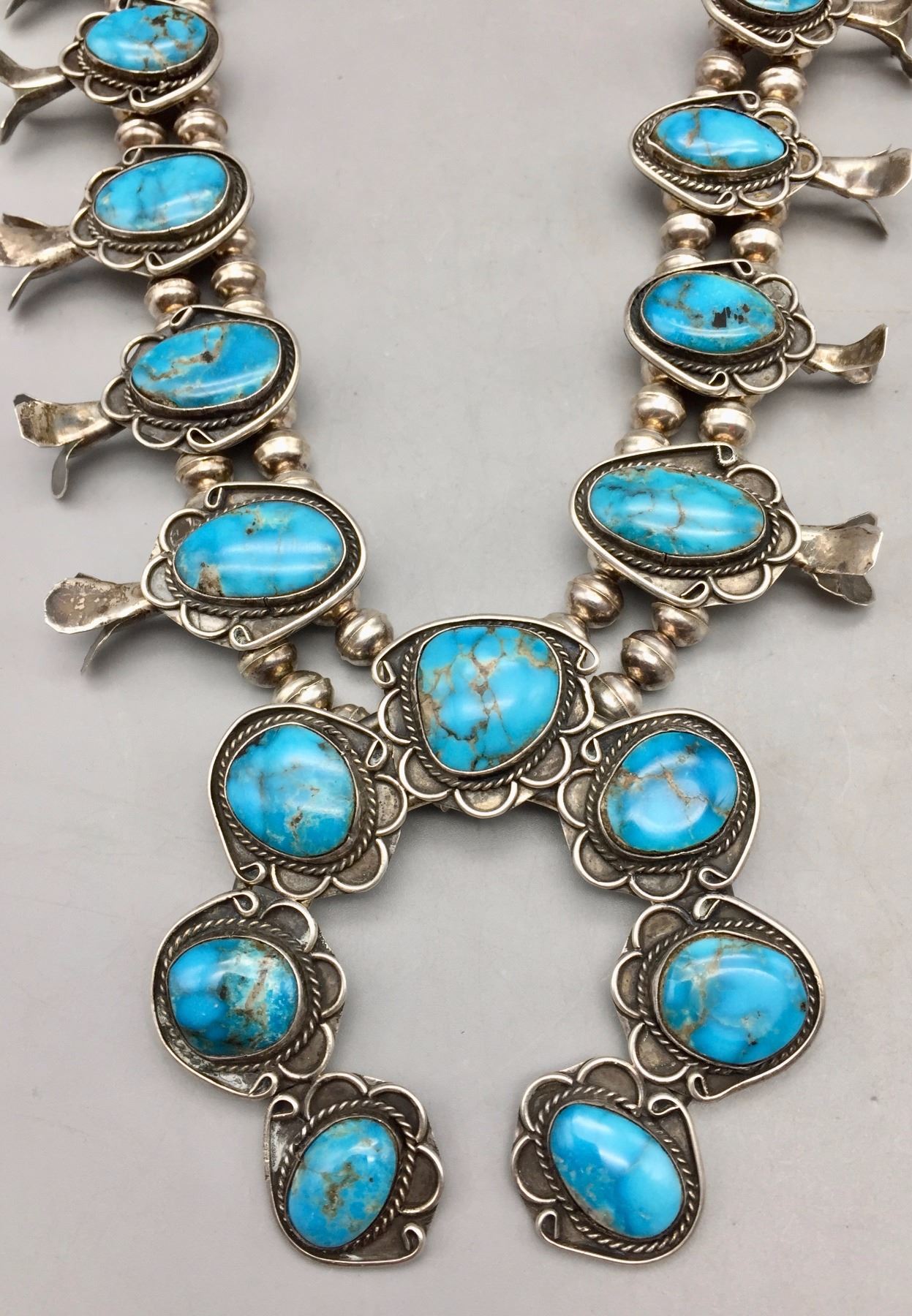 Vintage Squash Blossom Necklace