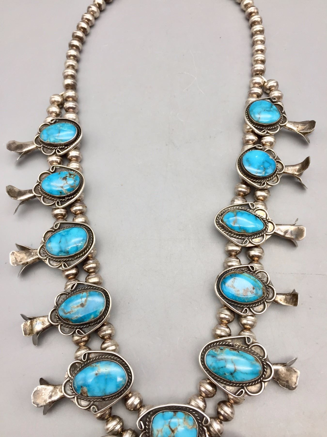 Squash blossom necklace amazon Clearance