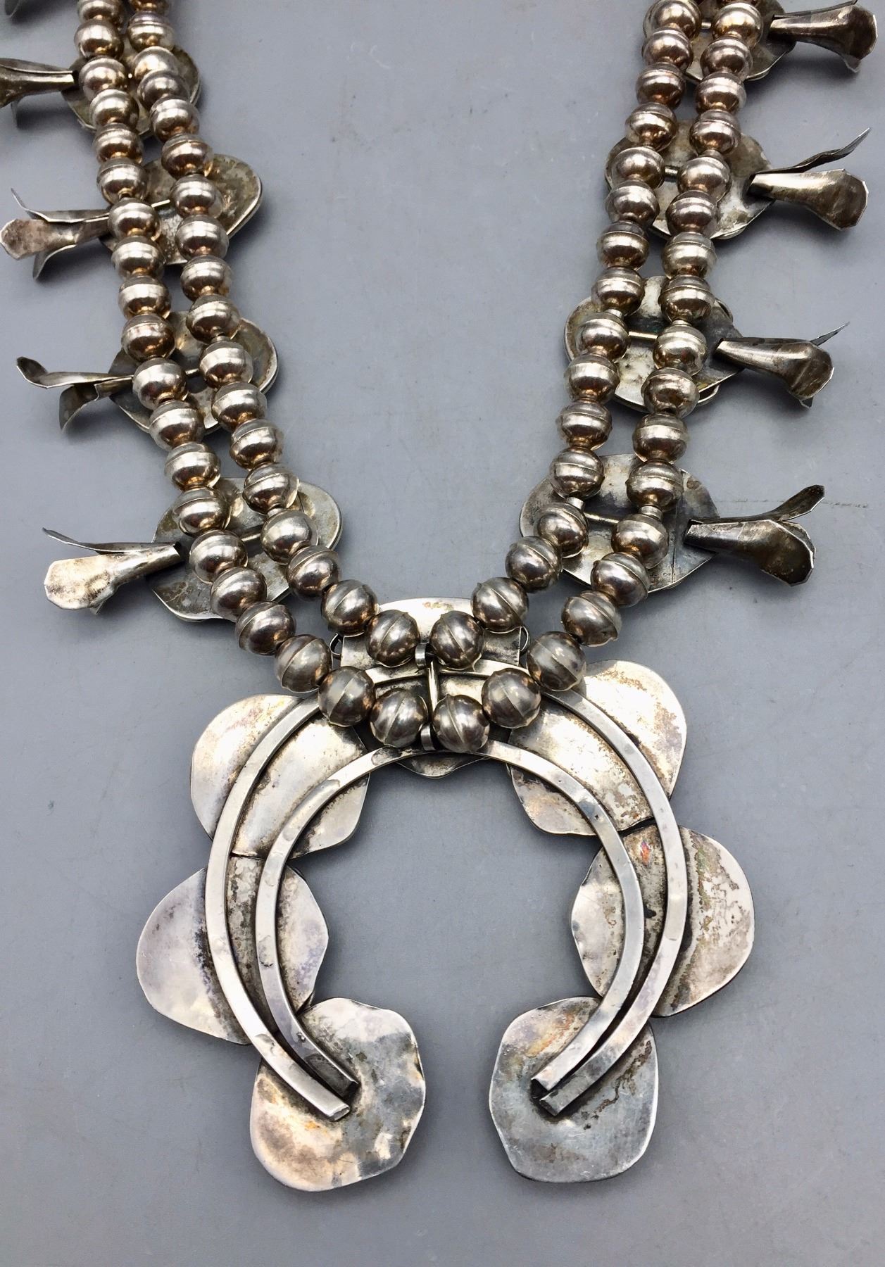 Vintage Squash Blossom Necklace
