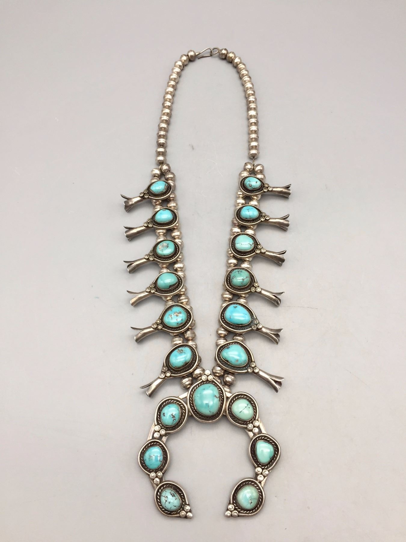 Vintage Squash Blossom Necklace