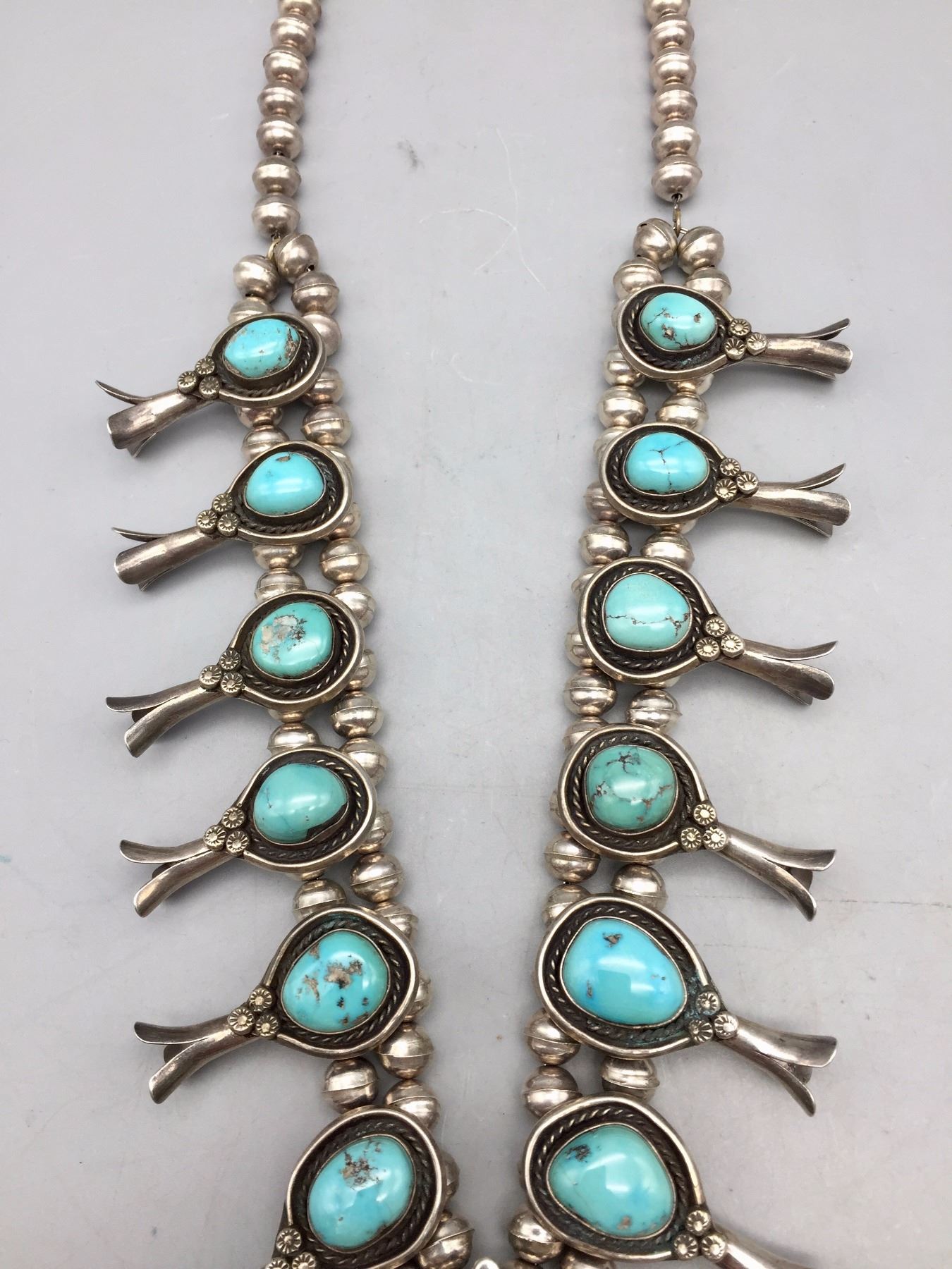 Vintage Squash Blossom Necklace Western Trading Post