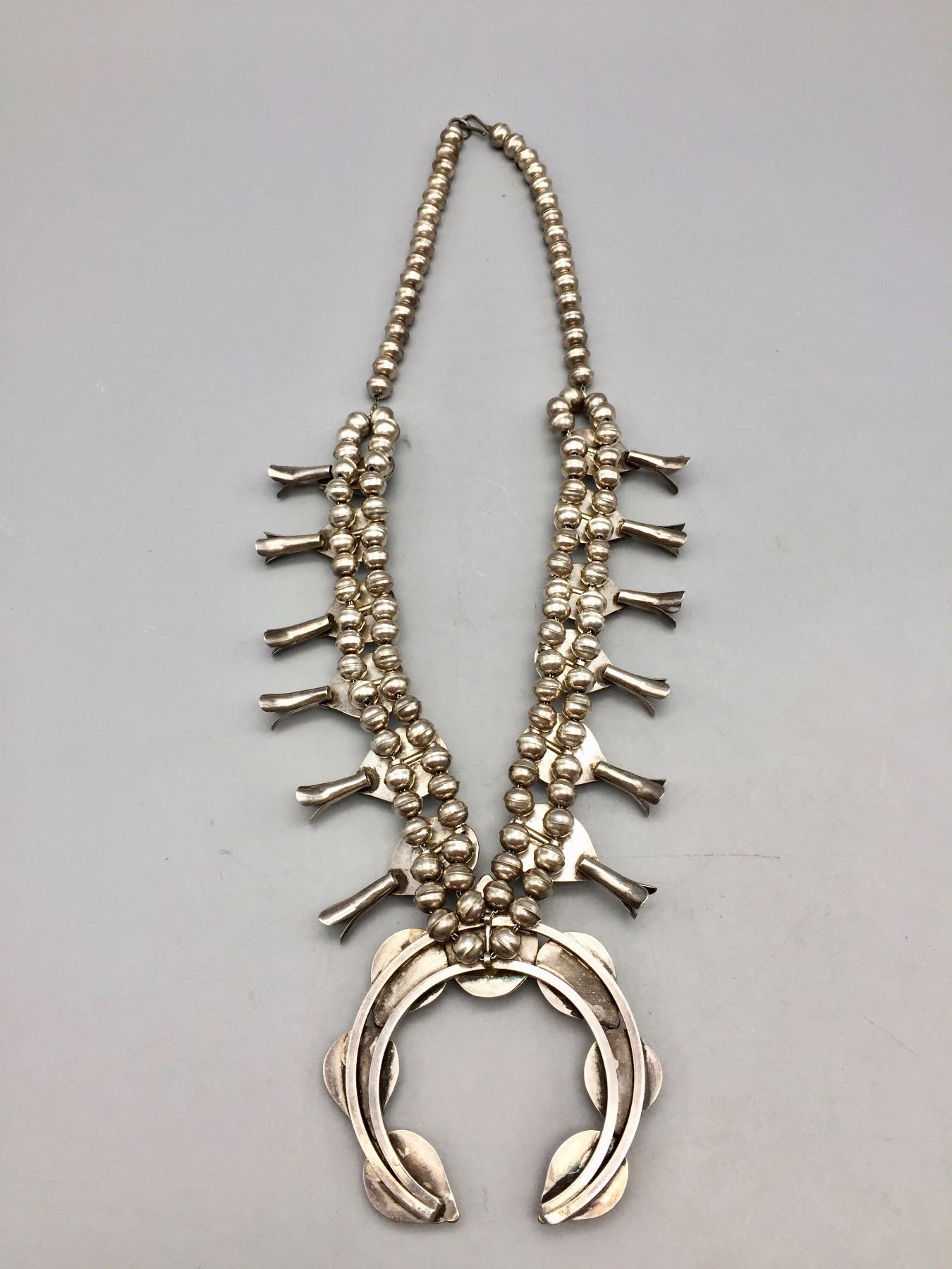 Vintage Squash Blossom Necklace