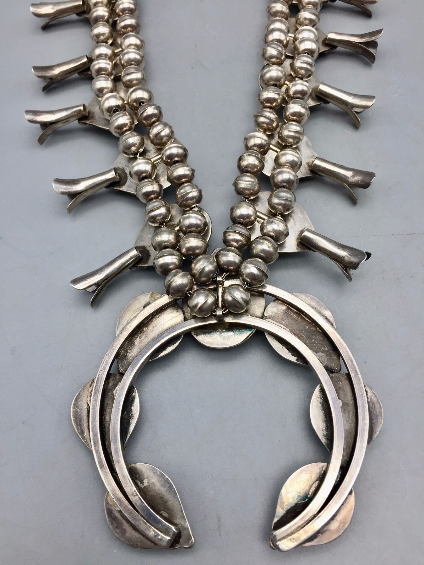 Vintage Squash Blossom Necklace