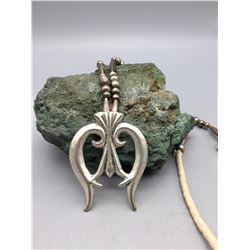 Vintage Sterling Silver Naja Necklace