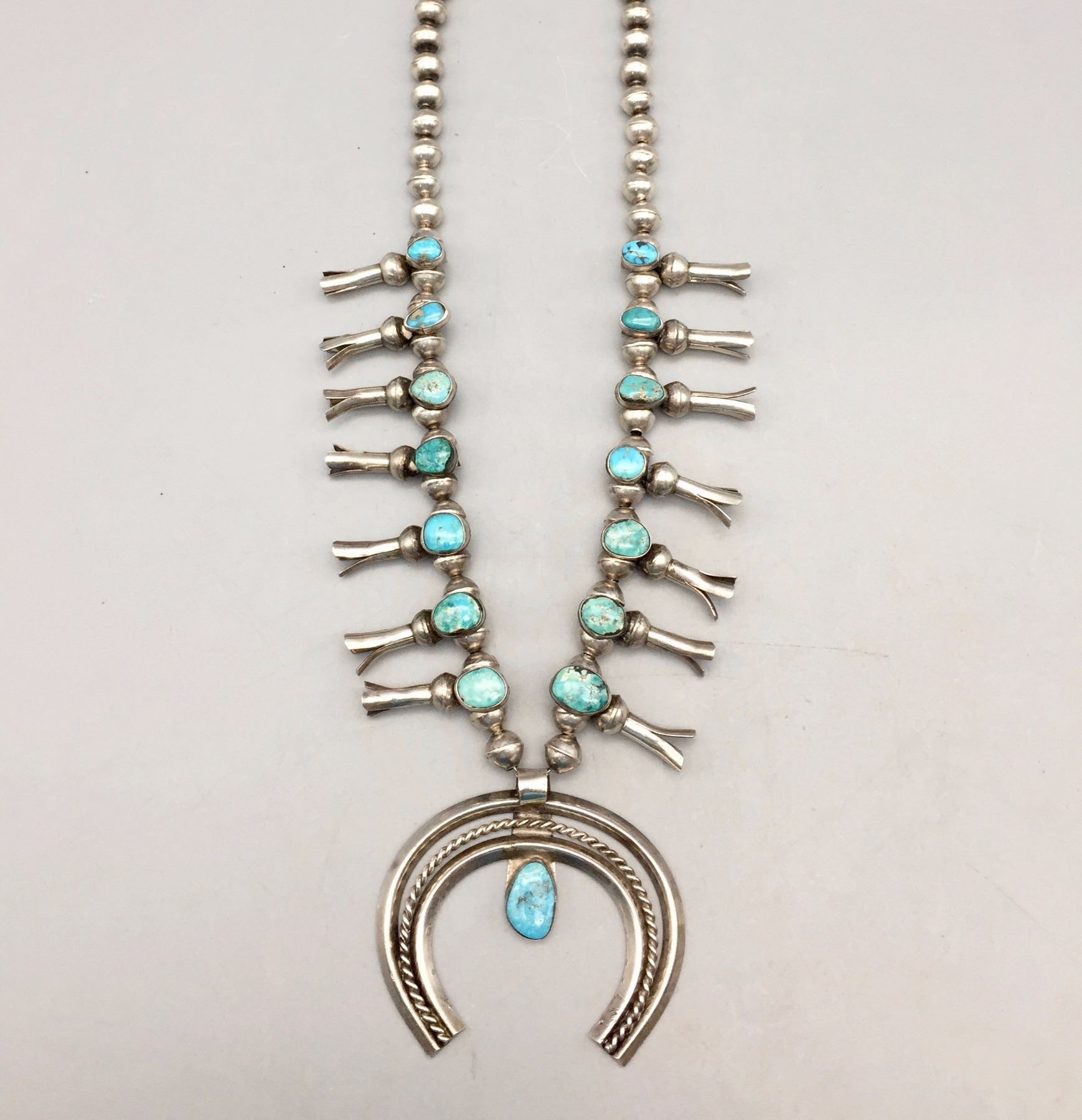 Vintage Squash Blossom Necklace