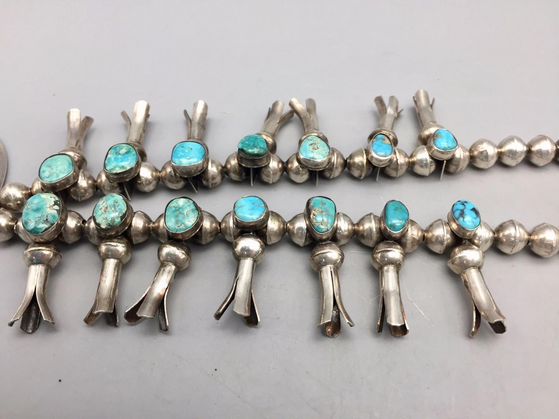 Vintage Squash Blossom Necklace