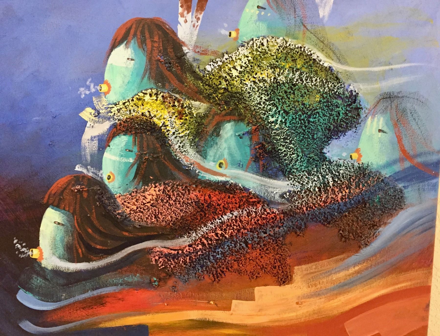 Painting by David K John