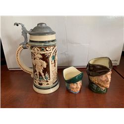 Lot of Royal DoultonMugs and Stein