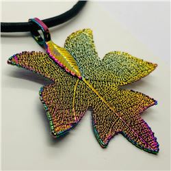 Fashion Jewelry Leaf Necklace, Suggested Retail Value $100