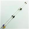 Image 3 : Silver Amethyst Garnet Citrine Necklace, Suggested Retail Value $200 (Estimated Selling Price from $