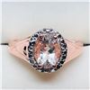 Image 2 : Rgss Morganite Ring, Suggested Retail Value $200 (Estimated Selling Price from $30 to $60)