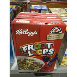 Kellog's Froot Loops (345g) Lot of 3