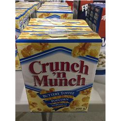 Crunch n' Munch Buttery Toffee Popcorn (200g) Lot of 4