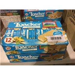 LoackerVanilla Crispy Wafers (540g) Lot of 2