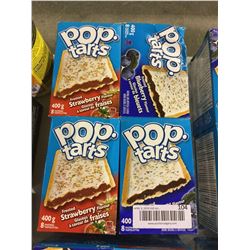 Pop Tarts Assorted Flavors (400g) Lot of 4