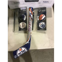 NHL Oilers Soft Sport Hockey Set Lot of 3