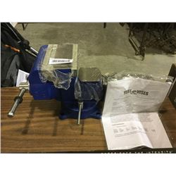 Yost Vises Reversible Mechanics Vise, Model 855, 5.5-Inch, Blue